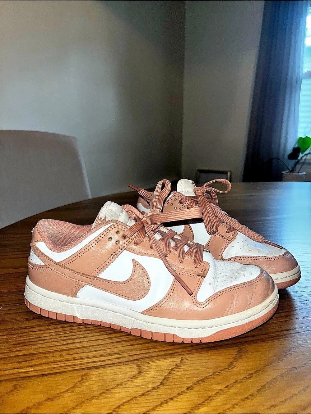 Nike Dunk Low Women's Pink & White Sneakers